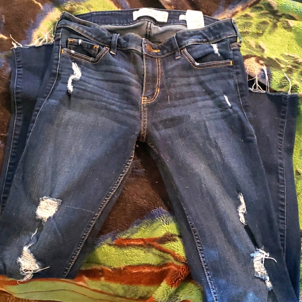 Hollister Low Rise Super Skinny Jeans